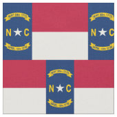 Vlag van North Carolina Stof (Close Up)