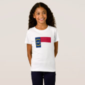 Vlag van North Carolina T-shirt (Voorkant volledig)