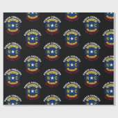 VLAG VAN NORTH CAROLINA TAR HEEL STATE CADEAUPAPIER (Vlak)