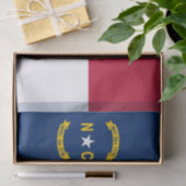 Vlag van North Carolina Tissuepapier (Geschenk)