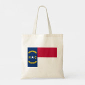 Vlag van North Carolina Tote Bag (Achterkant)