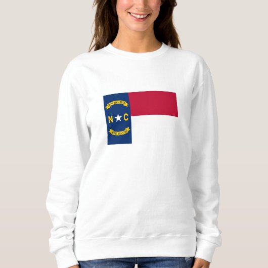 Vlag van North Carolina Trui (Voorkant)