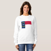 Vlag van North Carolina Trui (Voorkant volledig)