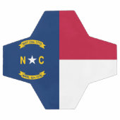 Vlag van North Carolina Voetbal (Enkel)