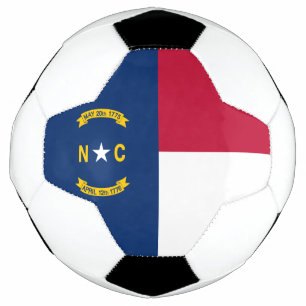 Vlag van North Carolina Voetbal