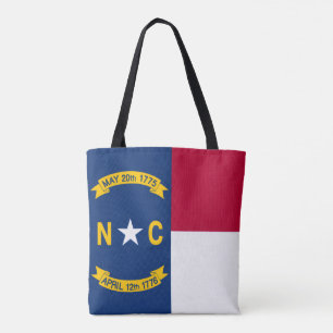 Vlag van North Carolinian, Vlag van North Carolina Tote Bag