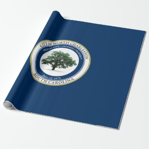 Vlag van North Charleston (South Carolina) Cadeaupapier