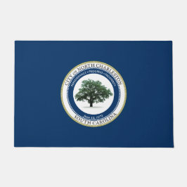 Vlag van North Charleston (South Carolina) Deurmat