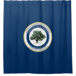 Vlag van North Charleston (South Carolina) Douchegordijn