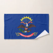 Vlag van North Dakota Bad Handdoek (Handdoek)