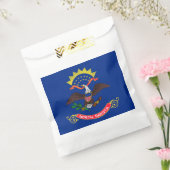 Vlag van North Dakota Bedankzakje (Gezegeld)