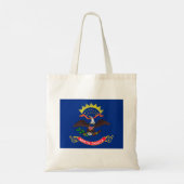 Vlag van North Dakota Tote Bag (Achterkant)