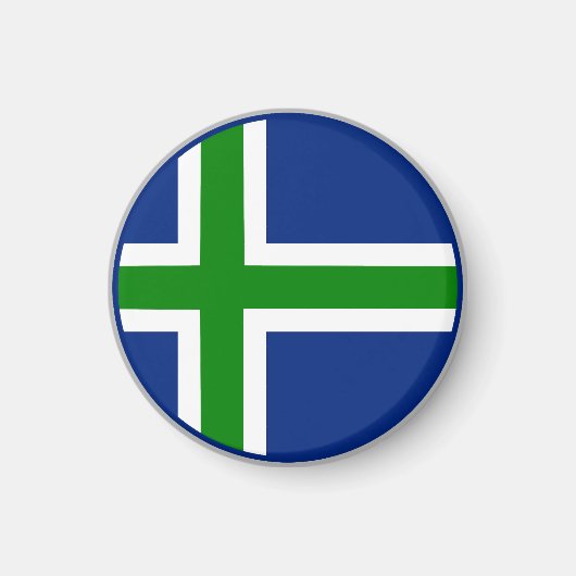 Vlag van North Uist Magneet (Voorkant)