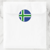 Vlag van North Uist Ronde Sticker (Tas)