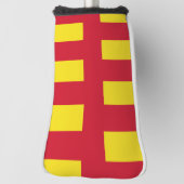 Vlag van Northumberland Golf Head Hoesje Golfheadcover (Draai 90)
