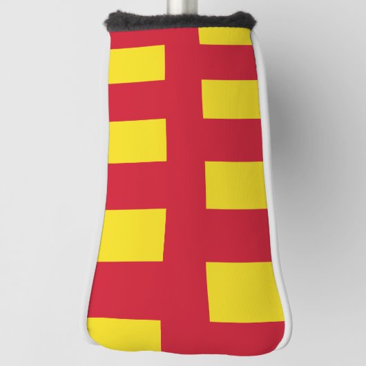 Vlag van Northumberland Golf Head Hoesje Golfheadcover (Draai 90)