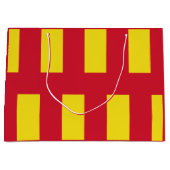 Vlag van Northumberland Groot Cadeauzakje (Voorkant)