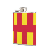 Vlag van Northumberland Heupfles (Links)
