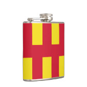 Vlag van Northumberland Heupfles (Rechts)