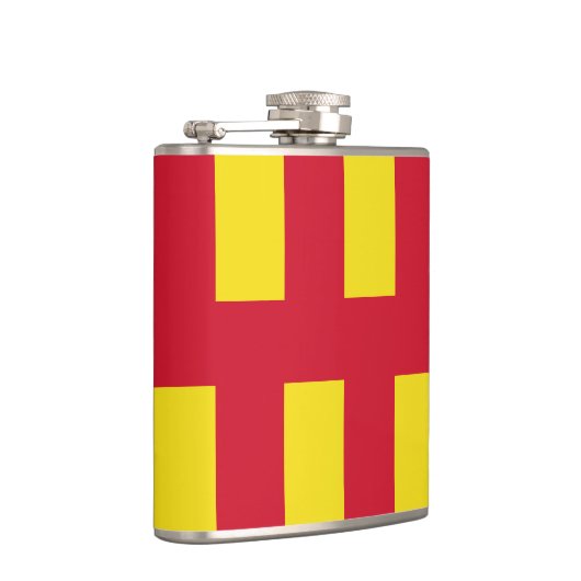 Vlag van Northumberland Heupfles (Rechts)