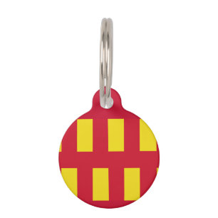 Vlag van Northumberland Huisdierpenning