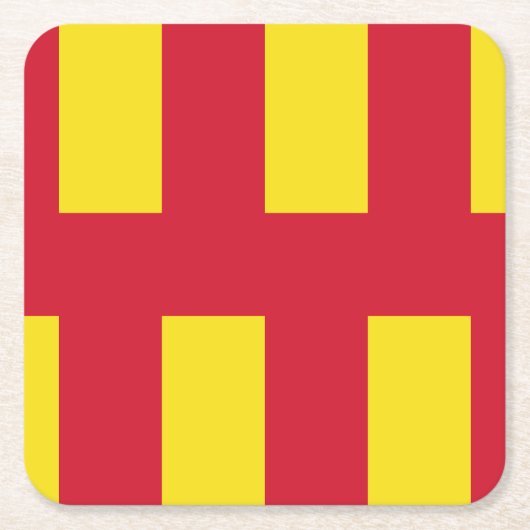 Vlag van Northumberland Kartonnen Onderzetters (Voorkant)