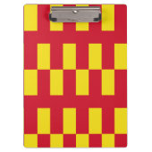 Vlag van Northumberland Klembord (Voorkant)