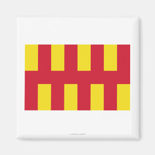 Vlag van Northumberland Magneet