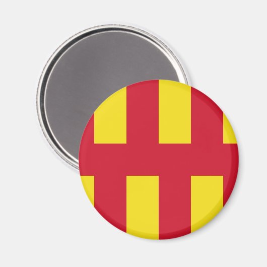Vlag van Northumberland Magnet (Voorkant / Achterkant)