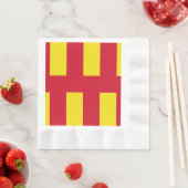 Vlag van Northumberland Napkins Servet (Insitu)