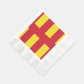 Vlag van Northumberland Napkins Servet (Hoek)