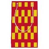 Vlag van Northumberland Small Gift Bag Klein Cadeauzakje (Voorkant)