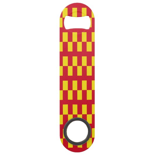 Vlag van Northumberland Speed Flessenopener (Voorkant)
