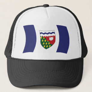 Vlag van Northwest Territories-muts Trucker Pet