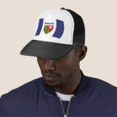 Vlag van Northwest Territories-muts Trucker Pet (In situ)