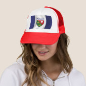 Vlag van Northwest Territories-muts Trucker Pet (In situ)