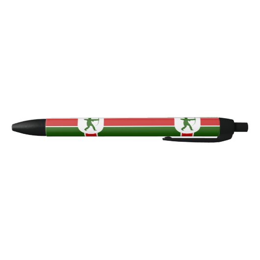 Vlag van Nottinghamshire Black Ink Pen (Bodem)
