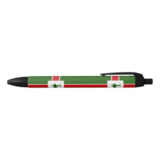 Vlag van Nottinghamshire Black Ink Pen (Bovenkant)