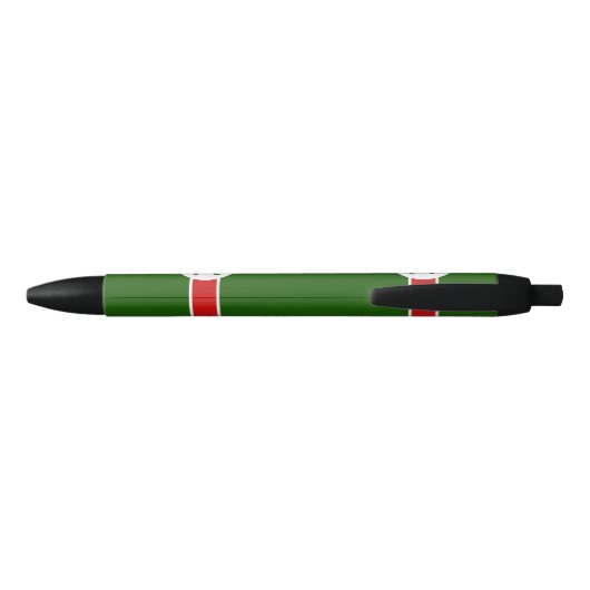 Vlag van Nottinghamshire Black Ink Pen (Achterkant)