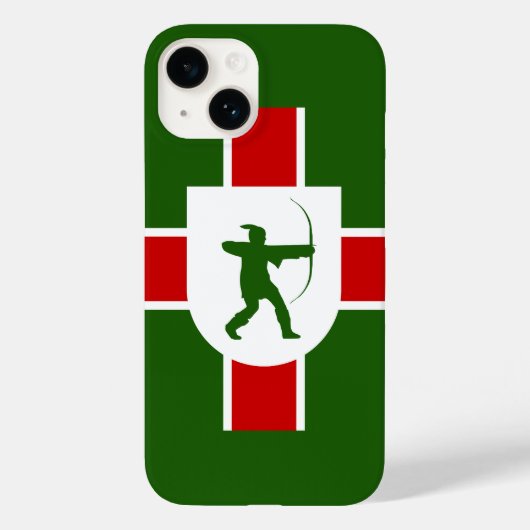 Vlag van Nottinghamshire Case-Mate iPhone Case (Achterkant)