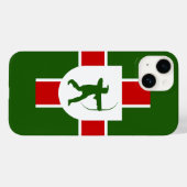 Vlag van Nottinghamshire Case-Mate iPhone Case (Achterkant (horizontaal))