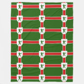 Vlag van Nottinghamshire Fleece Deken (Voorkant)