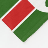 Vlag van Nottinghamshire Fleece Deken (Hoek)