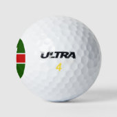 Vlag van Nottinghamshire Golfballen (Logo)