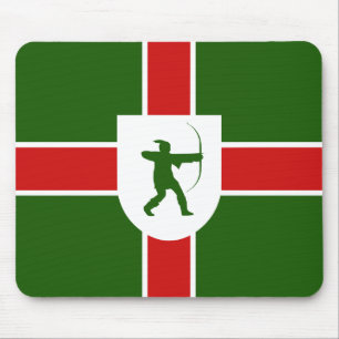 Vlag van Nottinghamshire Muismat
