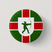 Vlag van Nottinghamshire Ronde Button 3,2 Cm (Voorkant)