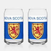 Vlag van Nova Scotia Blikvorm Glas (Voorkant)
