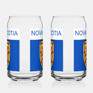 Vlag van Nova Scotia Blikvorm Glas