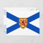 vlag van Nova Scotia Briefkaart (Voorkant / Achterkant)