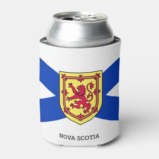 Vlag van Nova Scotia, Canada Blikjeskoeler (Blikje Voorkant)